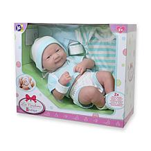 JC Toys La Newborn Nursery 14" Boy Baby Doll Gift Set