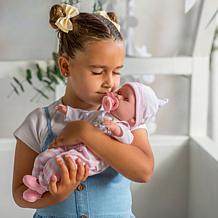 JC Toys Nonis Boutique 15in Realistic Pink Soft Body Baby Doll