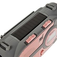 Jensen JEP-650 Portable Weather Alert 4-Way Power Radio & Flashlight