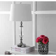 Jonathan Y Bella 27" Crystal LED Table Lamp - Clear
