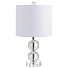 Jonathan Y Brooklyn 17.5"  Crystal LED Table Lamp - Clear