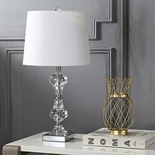 Jonathan Y Chloe 26"   Crystal LED Table Lamp - Clear