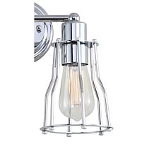 JONATHAN Y Chrome Evelyn 24" 3-light Metal Vanity Light