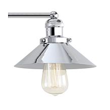 JONATHAN Y Chrome June 26.5" 3-light Metal Vanity Light