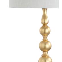 JONATHAN Y Gold Adriana 62.5" Metal LED Floor Lamp