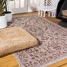 JONATHAN Y Jerash Ornate Medallion Indoor/Outdoor 8' x 10' Rug