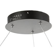 JONATHAN Y Matte Black Brice 23.7" Integrated LED Metal Chandelier