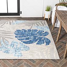 JONATHAN Y Monstera High-Low Indoor/Outdoor 5' x 8' Rug