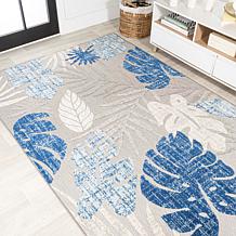 JONATHAN Y Monstera High-Low Indoor/Outdoor 5' x 8' Rug