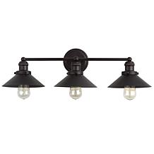 JONATHAN Y Oil Rubbed Bronze July 26.5" 3-light Metal Vanity Light