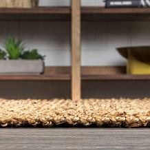 Jonathan Y Pata Hand Woven Chunky Jute 8' x 10' Area Rug with Fringe