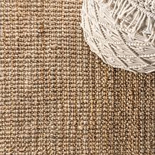 Jonathan Y Pata Hand Woven Chunky Jute 8' x 10' Area Rug with Fringe