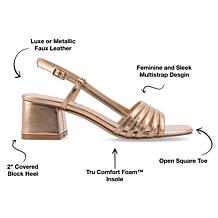 Journee Collection Sandals with Tru Comfort Foam