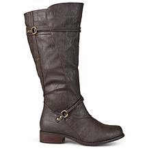 Journee Collection Women's Extra Wide Calf Harley Boot