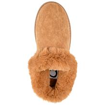 Journee Collection Women's Faux Fur Trim Whisp Slipper