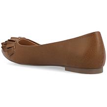 Journee Collection Womens Judy Wide Width Flat