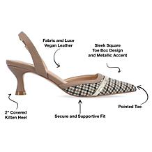 Journee Collection Womens Nellia Wide Width Pump