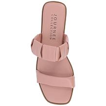 Journee Collection Womens Tru Comfort Foam Pegie Sandals