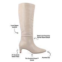 Journee Collection Womens Tru Comfort Foam Tullip Wide Boots