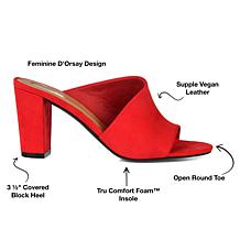 Journee Collection Womens Tru Comfort Foam Wide Width Allea Slide