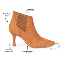 Journee Collection Women's Tru Comfort Foam Wide Width Elitta Bootie