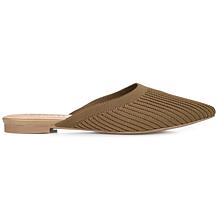 Journee Collection Womens Wide Width Aniee Mule Flats