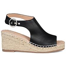 Journee Collection Womens Wide Width Crew Wedge Sandal