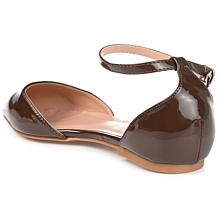 Journee Collection Womens Wide Width Reba Flat