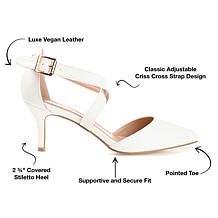 Journee Collection Women's Wide Width Riva Pump