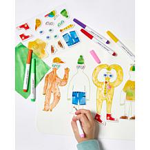 Journey of Something Wipeable Silicone Mat Friends Reusable Kit