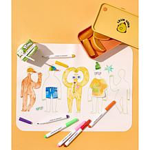 Journey of Something Wipeable Silicone Mat Friends Reusable Kit