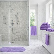 Joy CleanBoss Bath Makeover 12pc USA Cotton Towel Set w/Rug