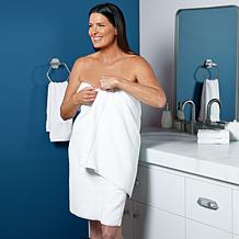 Joy CleanBoss Bath Makeover 12pc USA Cotton Towel Set w/Rug