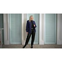 Joy CleanBoss Luxurious Faux Suede Reversible Bomber Jacket
