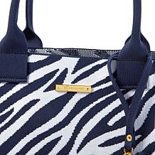 Joy CleanBoss World Traveler Knit Chic Tote & Wristlet Set