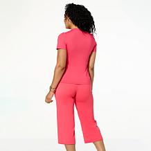 Joy Collection Cool & Clean Two Performance Tees w/Headband