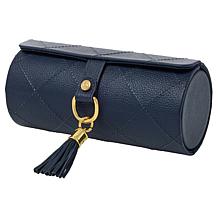 Joy First Class Luxury Leather Hard Sided Jewelry Case