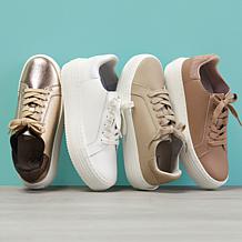Joy Performance Comfort Leather Sneakers with Orthotic Insole
