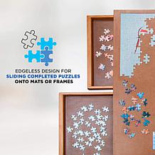 Jumbl 23” x 31” Wooden Puzzle Board Rack