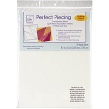 June Tailor Perfect Piecing Quilt Block Foundation Sheets - 8.5X11 25 ...