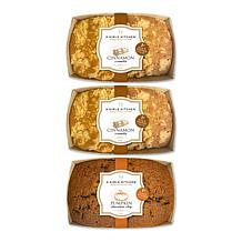 K Girls Kitchen 3-pack 12 oz. Baked Cinnamon Crumble or Pumpkin Bread