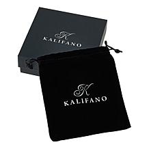 KALIFANO Carved Gemstone Elephant with Gift Box