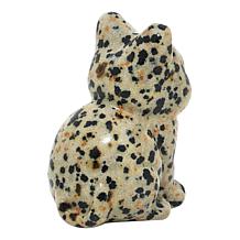 KALIFANO Gemstone Cat Carving
