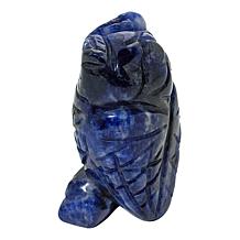 KALIFANO Small Carved Gemstone Owl