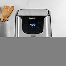 Kalorik 5.3 Quart Air Fryer Pro XL - Stainless Steel
