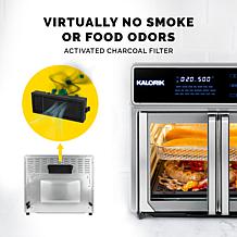 Kalorik MAXX 26-Quart Digital Air Fryer Oven Grill, Stainless Steel