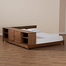 Kaori Queen Size Platform Storage Bed
