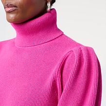 KAP by Kaphill Exaggerated Blouson Sleeve Sweater