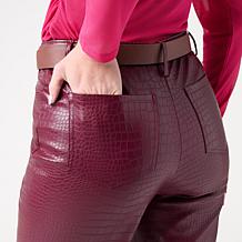 KAP by Kaphill Flare 5 Pocket Croc Pant