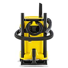 Karcher WD 3 Multi-Purpose 4.5 Gallon Wet-Dry Vacuum with Attachments